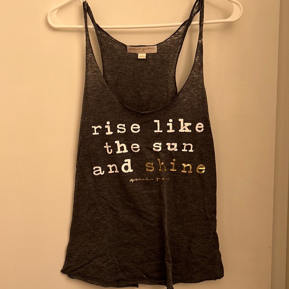 Spiritual Gangster Rise & Shine Tank size M